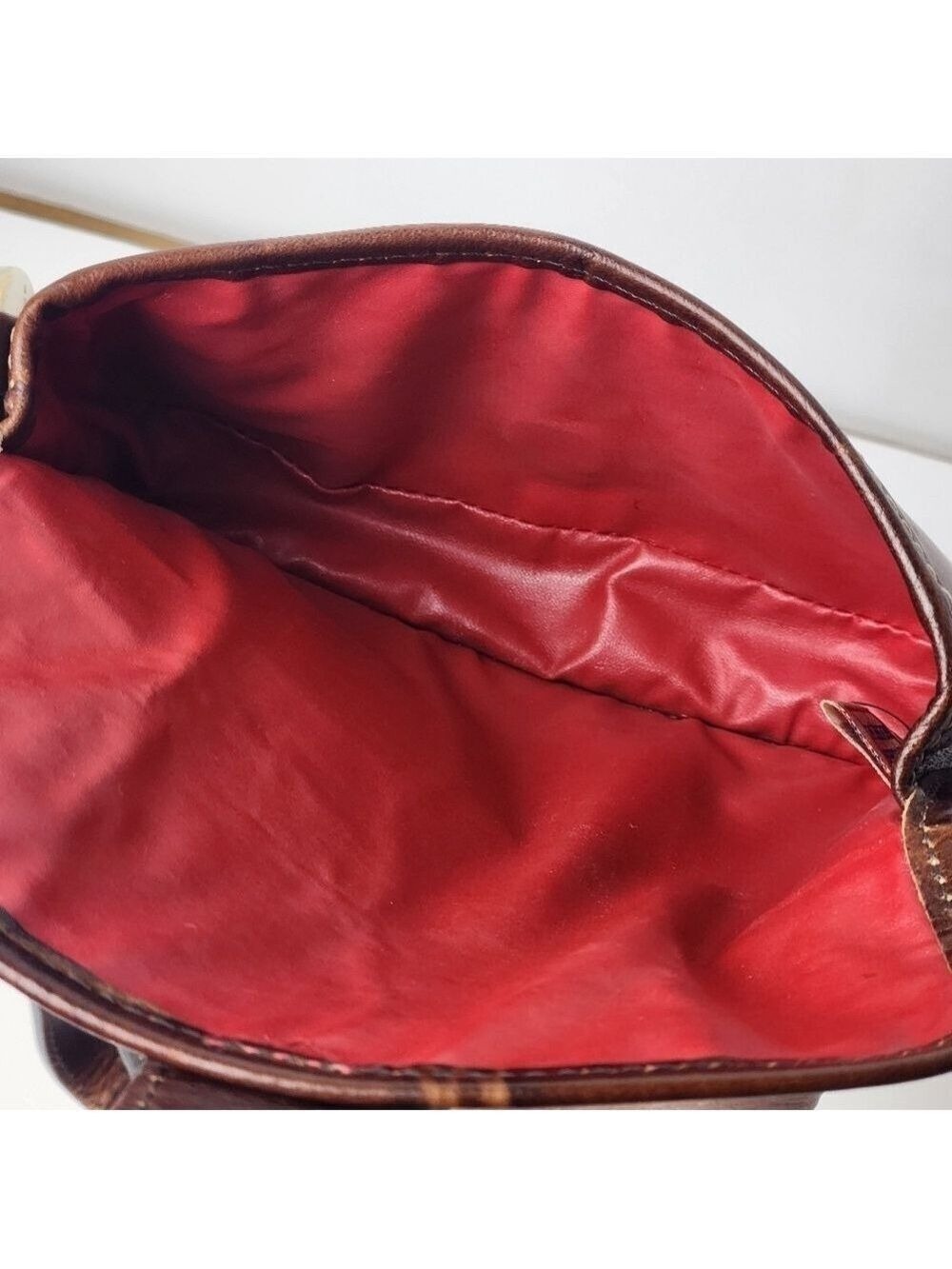 Vintage Dooney & Bourke Leather Wristlet Purse - Picture 10 of 13